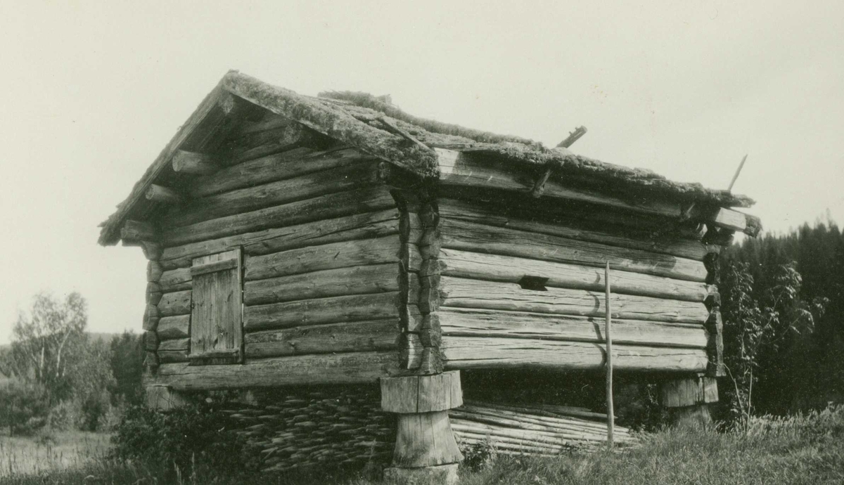 Linbu, Høymyr Søre, Flesberg, Buskerud. Ant. fotografert 1928.