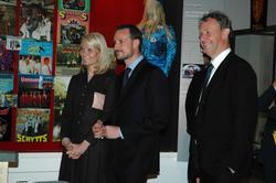 Åpningsdagen for utstillingen "Nordmenn og Svensker" Museums