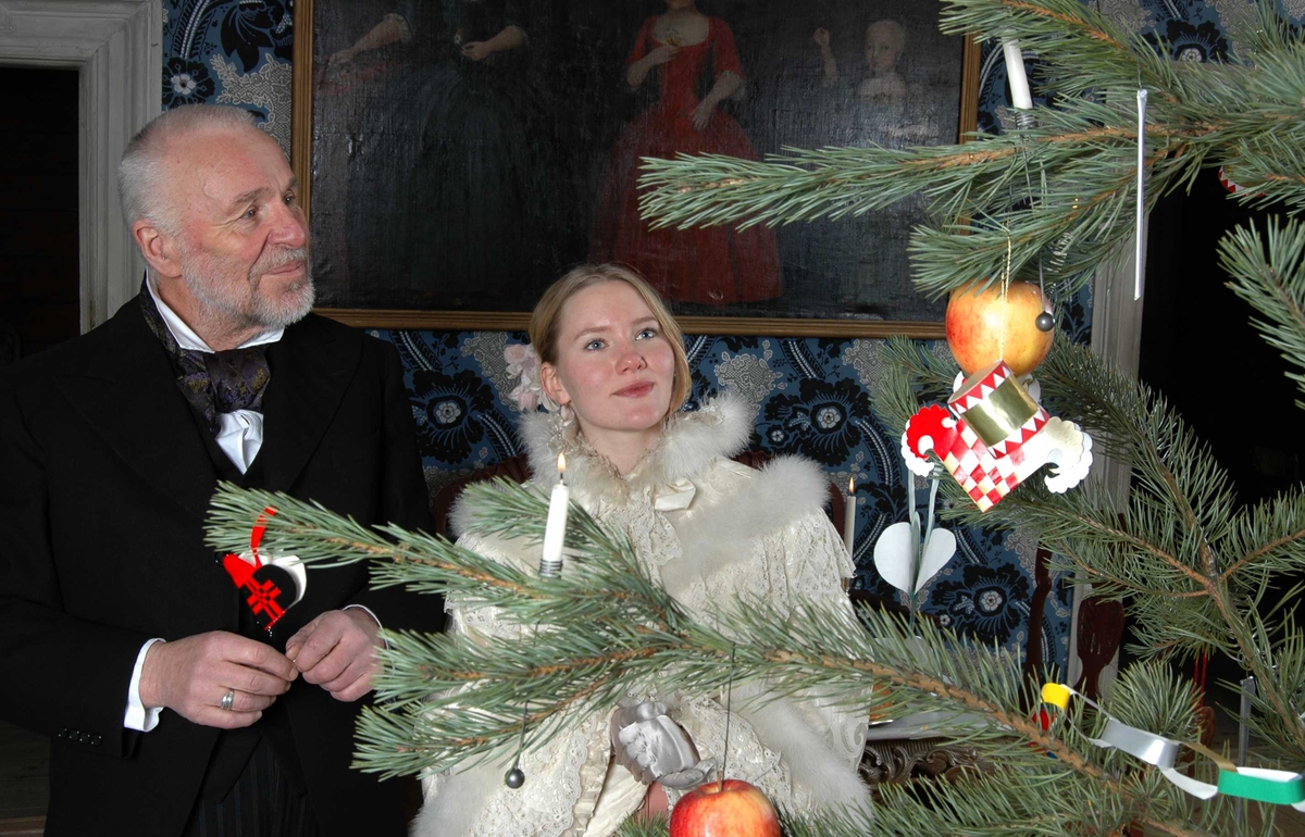 Julen 2005 i Leikanger Prestegård, bygning nummer 191 på Norsk Folkemuseum.