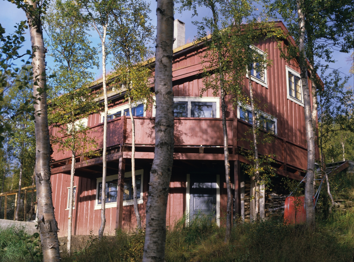 Bolig i Røros. Arkitekt Seppo Heinonen. Illustrasjonsbilde fra Bonytt 1987.