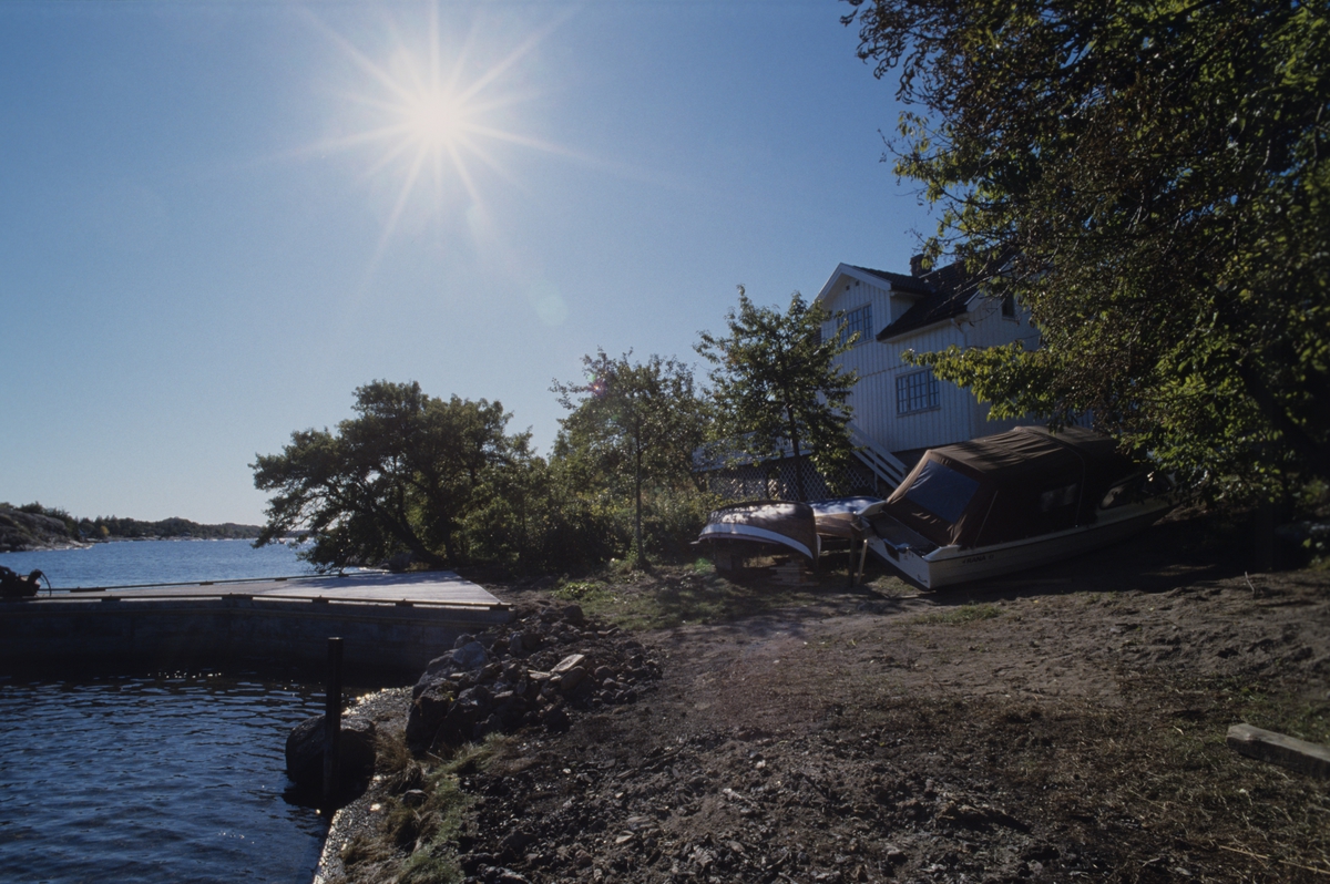 Sommerhus ved Dalen, Røssesund. Illustrasjonsbilde fra Nye Bonytt 1989.