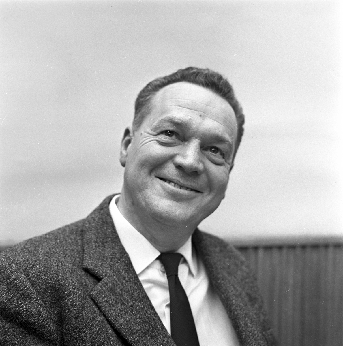 Serie. Radioreporter Rolf Kirkvaag . Fotografert 1953-63.