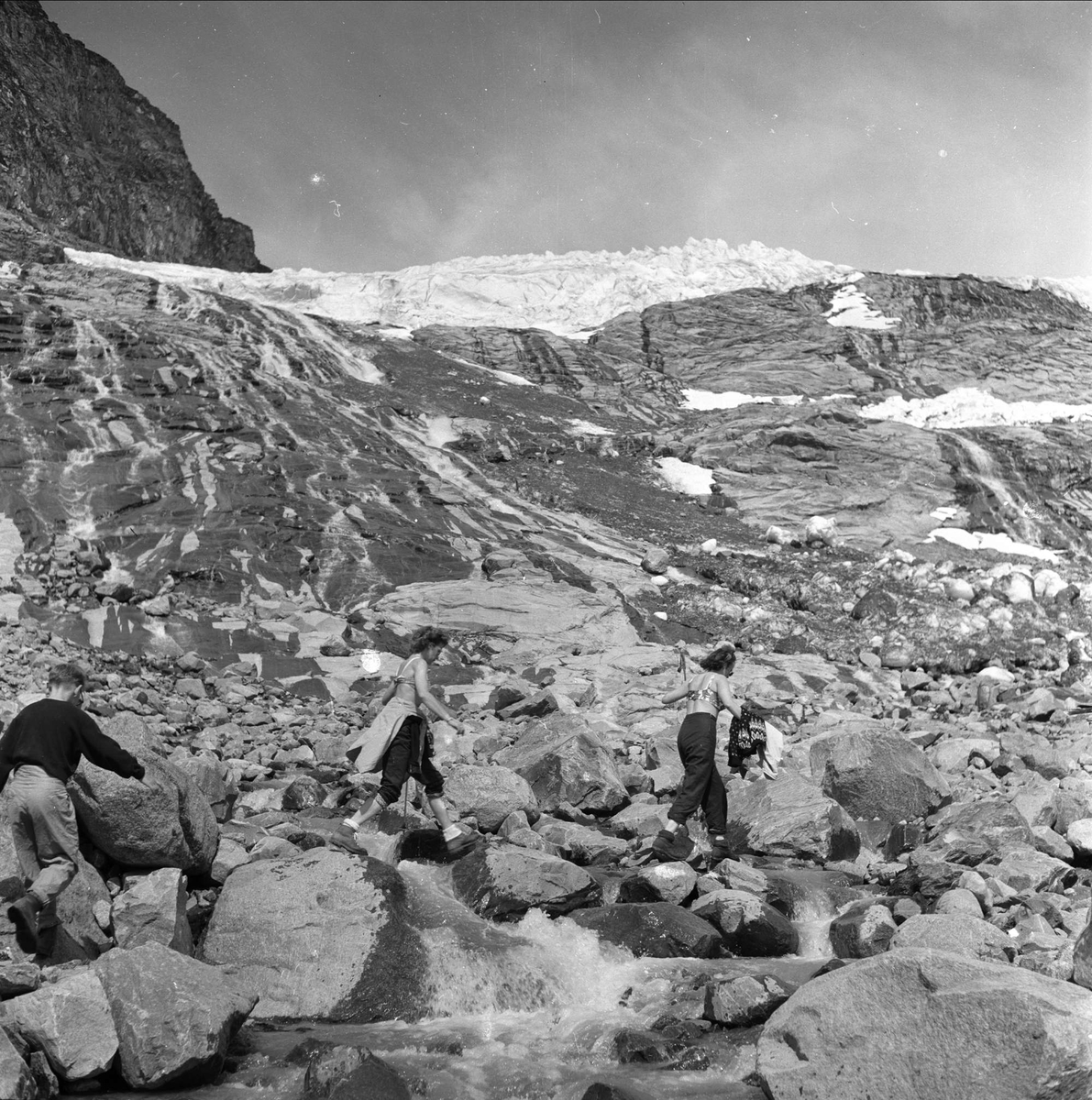 Svellnosbreen, Lom, Oppland. Landskap.