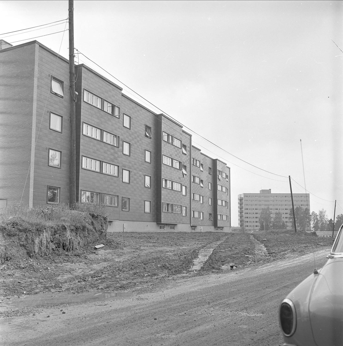 Bogerud, Oslo, 15.06.1964. Boligblokker.