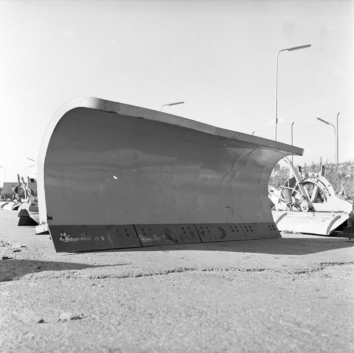 Oslo, september 1967, kommunens maskinpark.