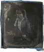 Dagerrotyp / daguerreotyp, porträtt av okänd dam. Nordiska museet inv.nr 257834.
-
Portrait of unidentified woman. Sixth-plate daguerreotype.