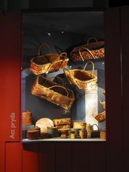 Utställningsdokumentation Slöjdjul näver 2002.