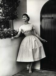 Nordiska Kompaniet visar dammode i samband med utställningen