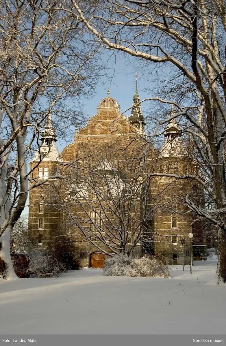 Nordiska museet, exteriör vinter 2004.