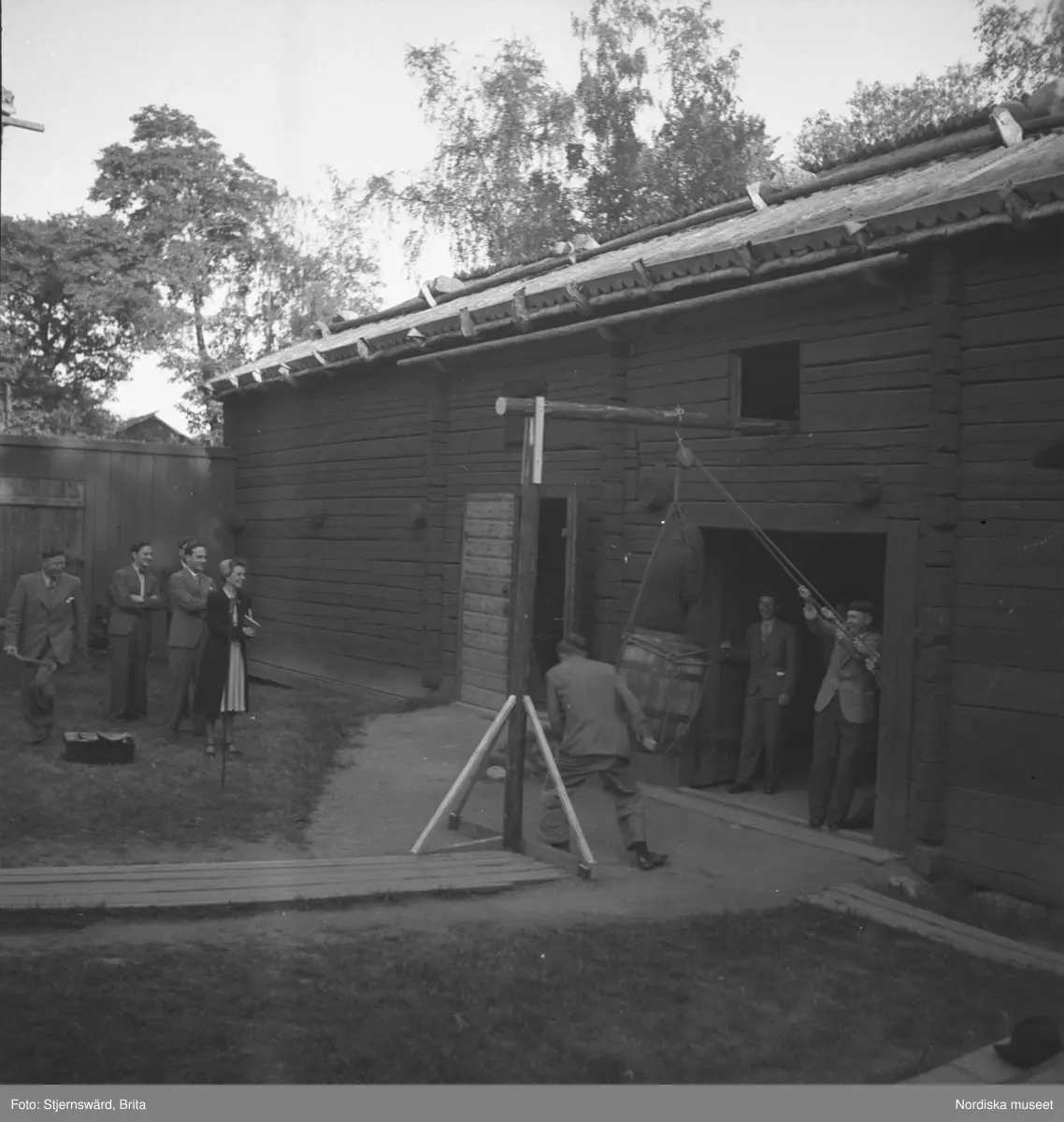 Gotthard Gustafssons (1902-1950) 40-års fest 1942.