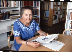 Nordiska museets personal. Annika Österman, dokumentationsav