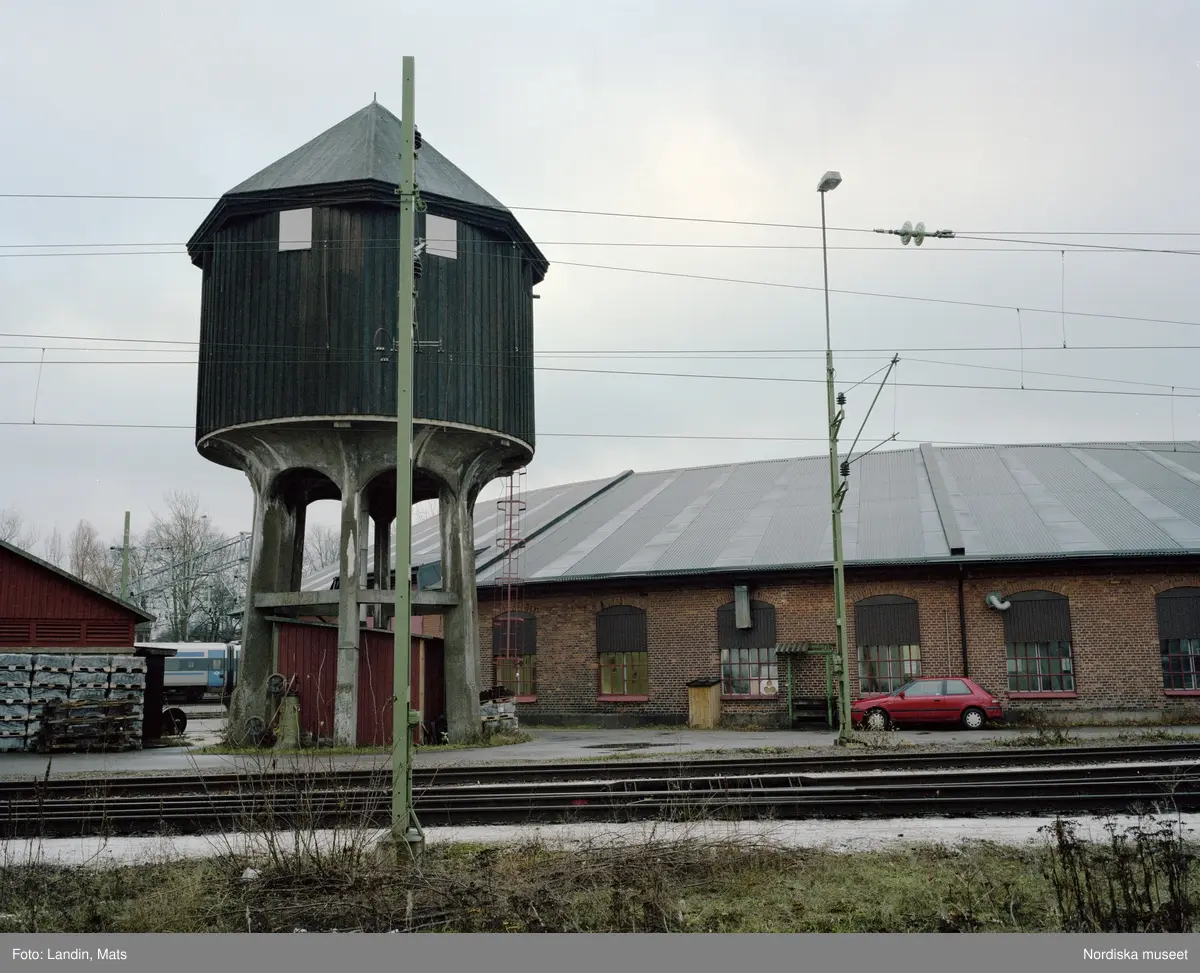 Katrineholm,  industrispår, industri, Järnväg, år 1999