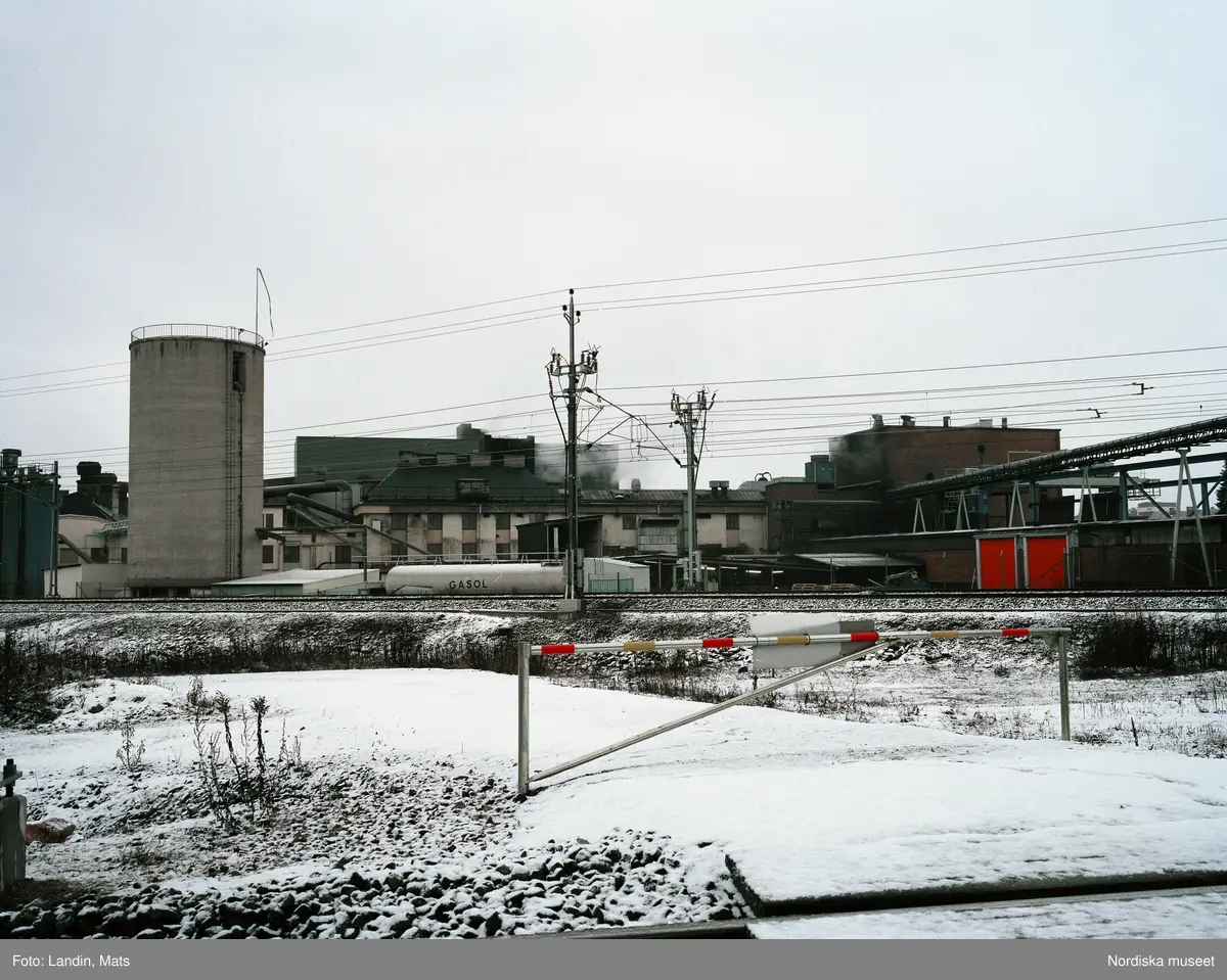 Katrineholm,  industrispår, industri, Järnväg, år 1999