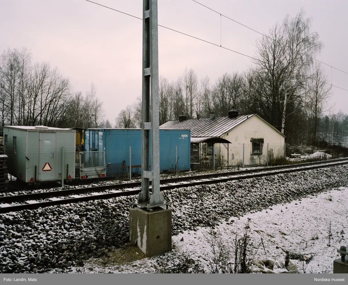 Katrineholm,  industrispår, industri, Järnväg, år 1999