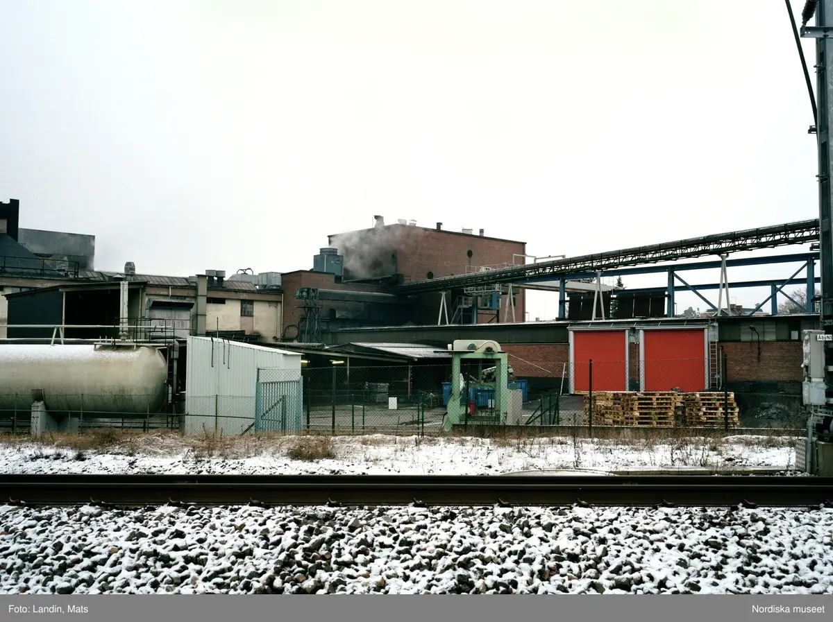 Katrineholm,  industrispår, industri, Järnväg, år 1999