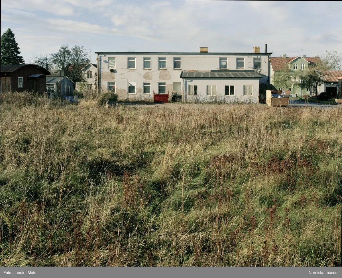Töreboda,  industrispår, industri, Järnväg. år 2000