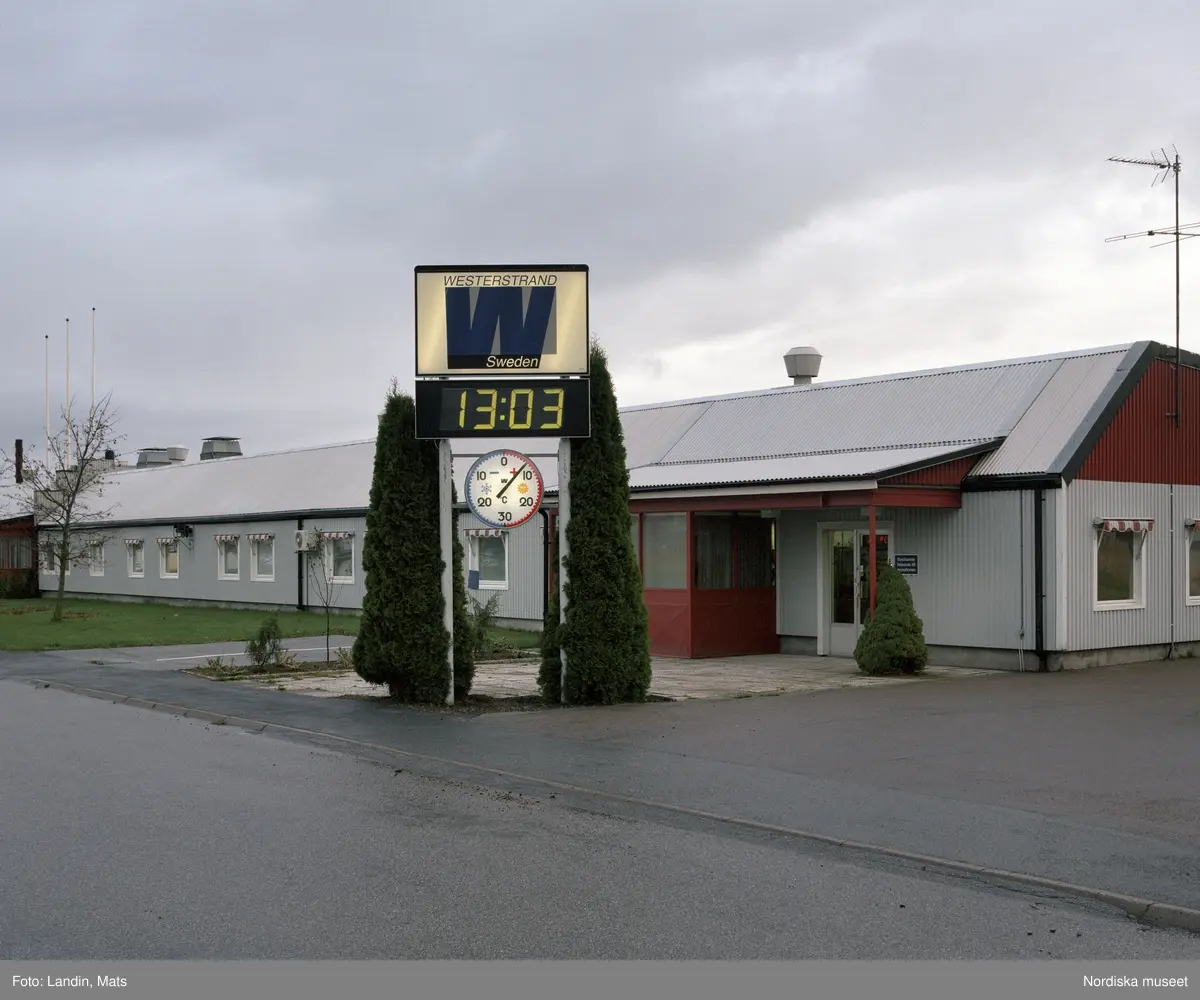 Töreboda,  industrispår, industri, Järnväg. år 2000