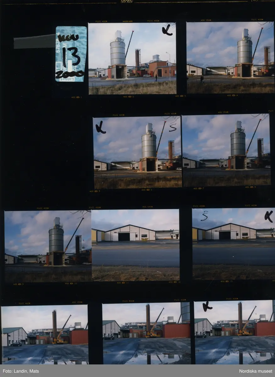 Töreboda,  industrispår, industri, Järnväg. år 2000