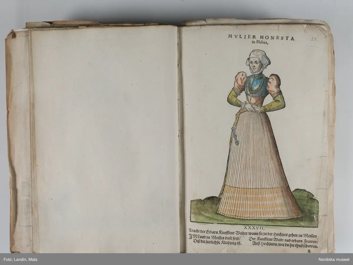 Bilder av och ur boken Trachtenbuch av Hans Weigel, tryckt 1577 i Nürnberg. Original i Nordiska museets bibliotek.

Habitvs Præcipvorvm Popvlorvm, Tam Virorvm Qvam fœminarum Singulari arte depicti.
Dräkt, dräktskick bilder från Europa, Afrika, Orienten och nya Amerika.