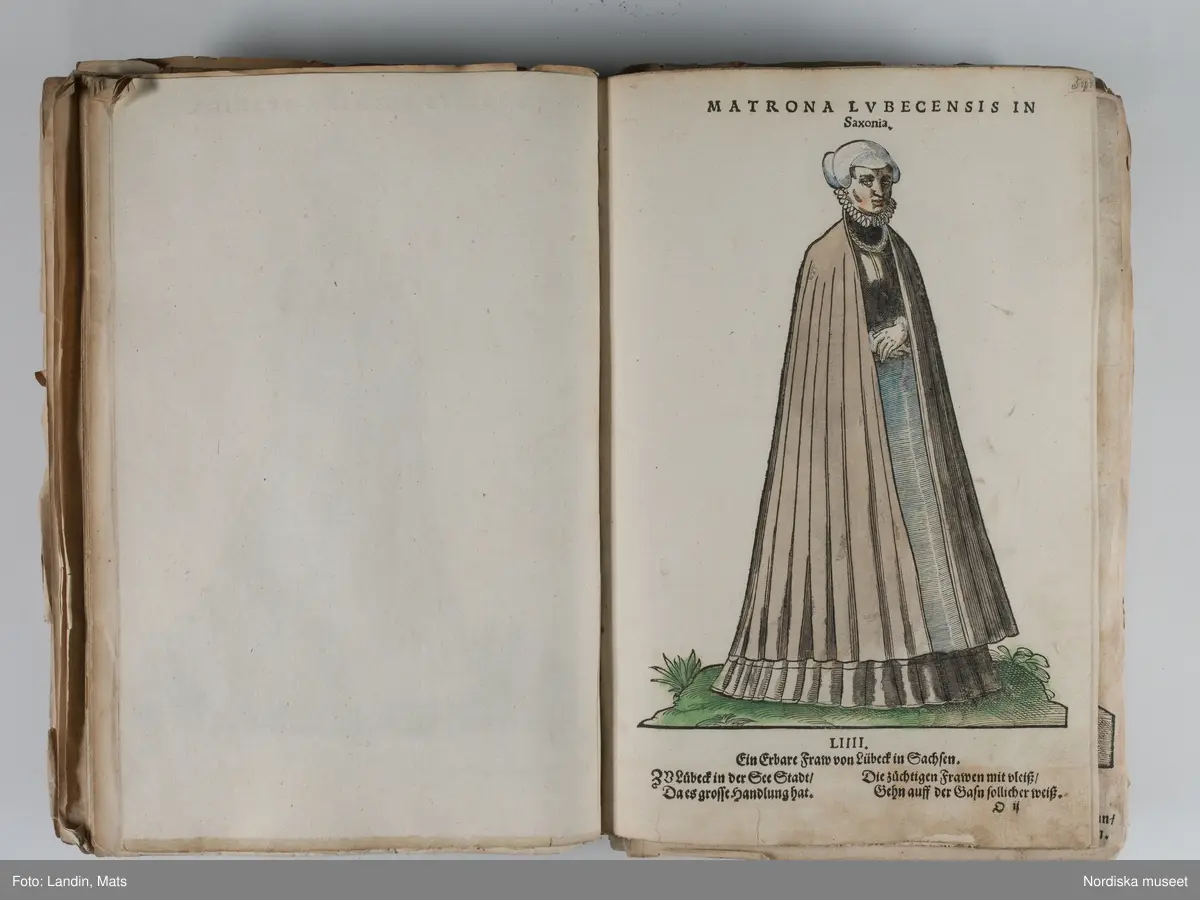 Bilder av och ur boken Trachtenbuch av Hans Weigel, tryckt 1577 i Nürnberg. Original i Nordiska museets bibliotek.

Habitvs Præcipvorvm Popvlorvm, Tam Virorvm Qvam fœminarum Singulari arte depicti.
Dräkt, dräktskick bilder från Europa, Afrika, Orienten och nya Amerika.