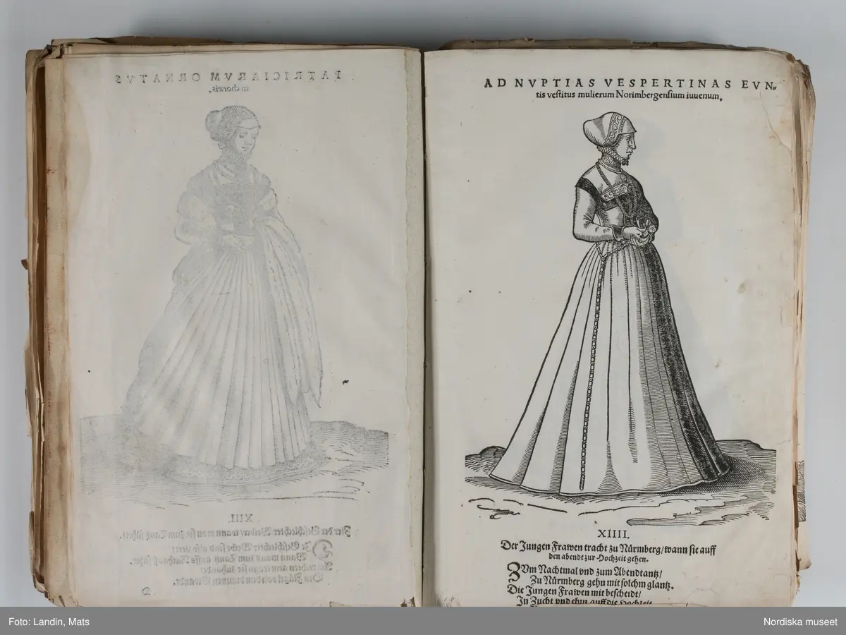 Bilder av och ur boken Trachtenbuch av Hans Weigel, tryckt 1577 i Nürnberg. Original i Nordiska museets bibliotek.

Habitvs Præcipvorvm Popvlorvm, Tam Virorvm Qvam fœminarum Singulari arte depicti.
Dräkt, dräktskick bilder från Europa, Afrika, Orienten och nya Amerika.