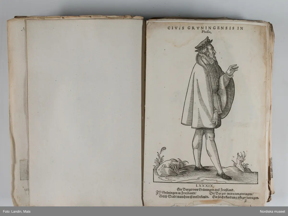 Bilder av och ur boken Trachtenbuch av Hans Weigel, tryckt 1577 i Nürnberg. Original i Nordiska museets bibliotek.

Habitvs Præcipvorvm Popvlorvm, Tam Virorvm Qvam fœminarum Singulari arte depicti.
Dräkt, dräktskick bilder från Europa, Afrika, Orienten och nya Amerika.