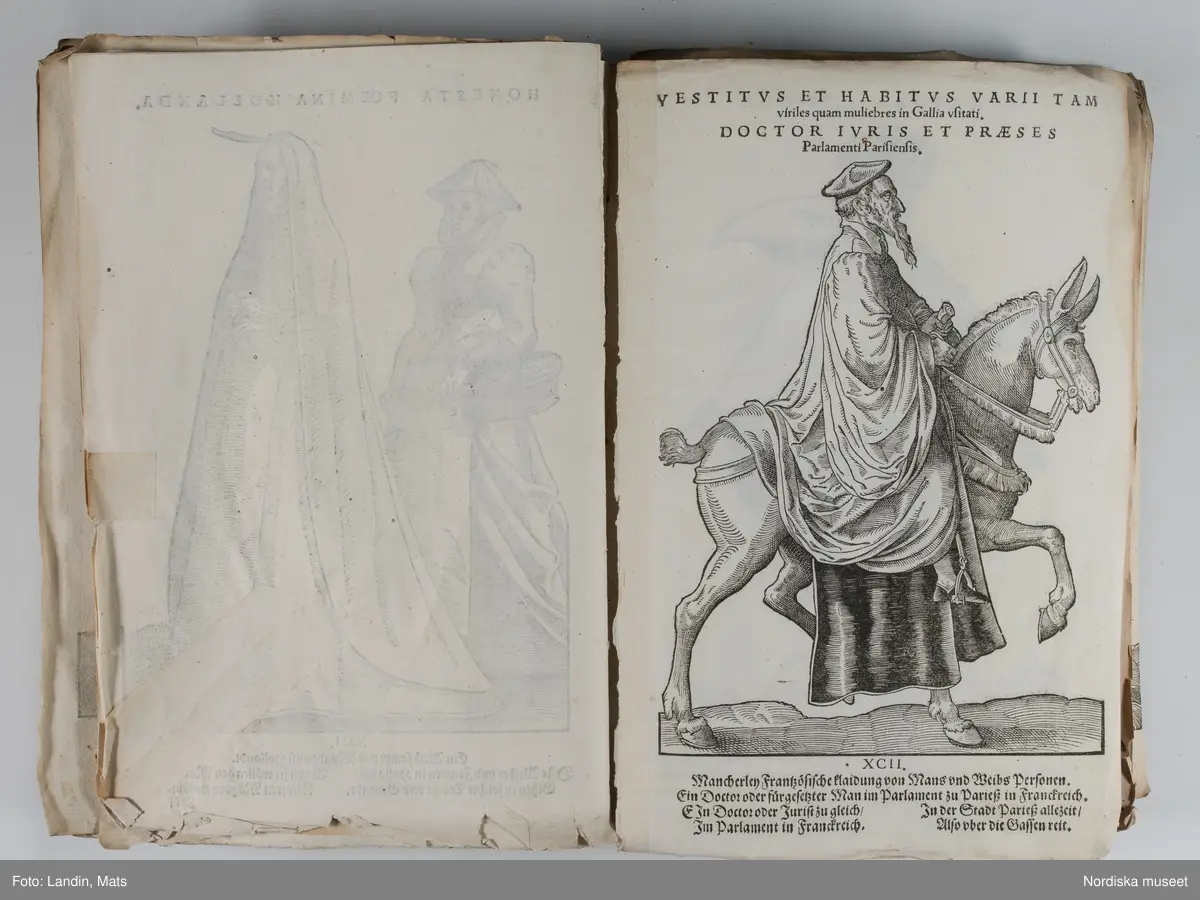 Bilder av och ur boken Trachtenbuch av Hans Weigel, tryckt 1577 i Nürnberg. Original i Nordiska museets bibliotek.

Habitvs Præcipvorvm Popvlorvm, Tam Virorvm Qvam fœminarum Singulari arte depicti.
Dräkt, dräktskick bilder från Europa, Afrika, Orienten och nya Amerika.