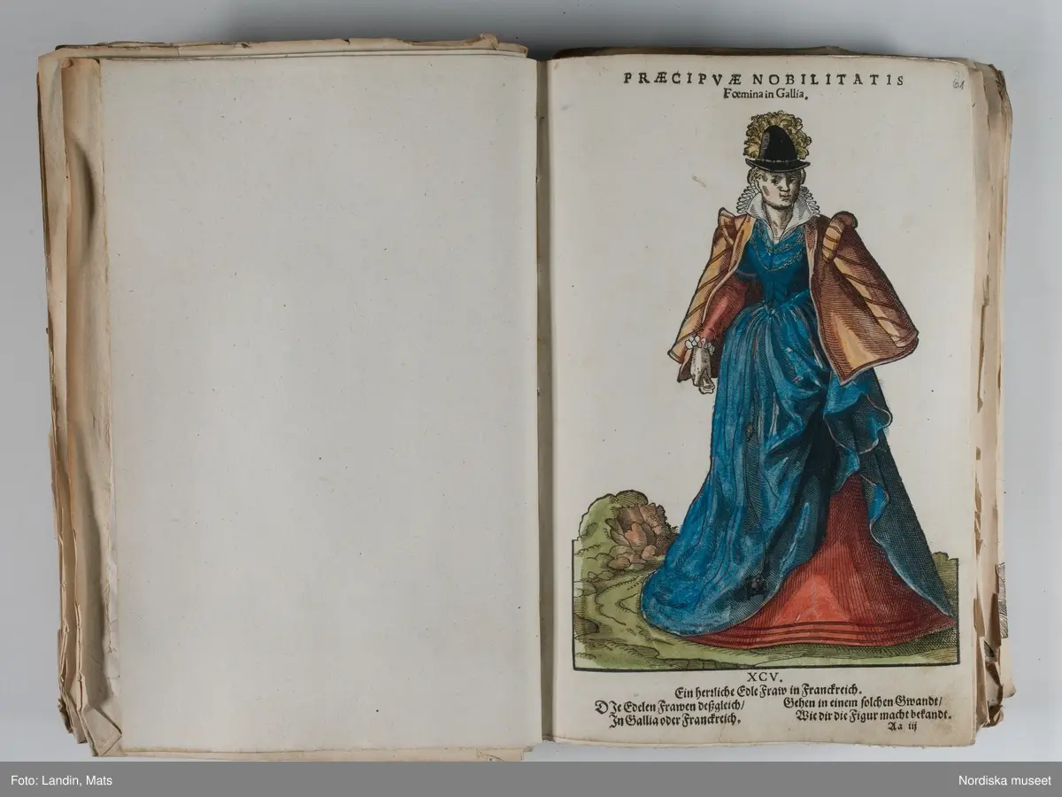 Bilder av och ur boken Trachtenbuch av Hans Weigel, tryckt 1577 i Nürnberg. Original i Nordiska museets bibliotek.

Habitvs Præcipvorvm Popvlorvm, Tam Virorvm Qvam fœminarum Singulari arte depicti.
Dräkt, dräktskick bilder från Europa, Afrika, Orienten och nya Amerika.