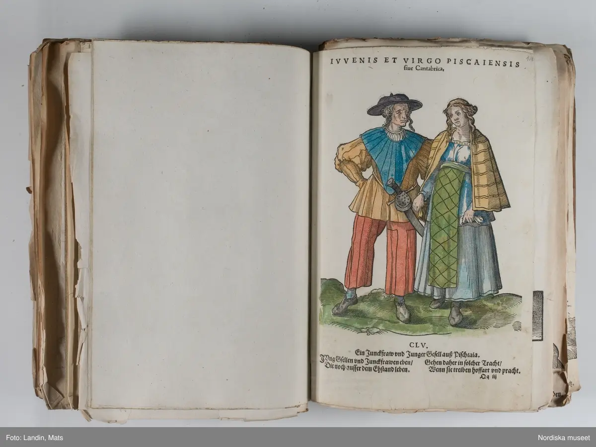 Bilder av och ur boken Trachtenbuch av Hans Weigel, tryckt 1577 i Nürnberg. Original i Nordiska museets bibliotek.

Habitvs Præcipvorvm Popvlorvm, Tam Virorvm Qvam fœminarum Singulari arte depicti.
Dräkt, dräktskick bilder från Europa, Afrika, Orienten och nya Amerika.