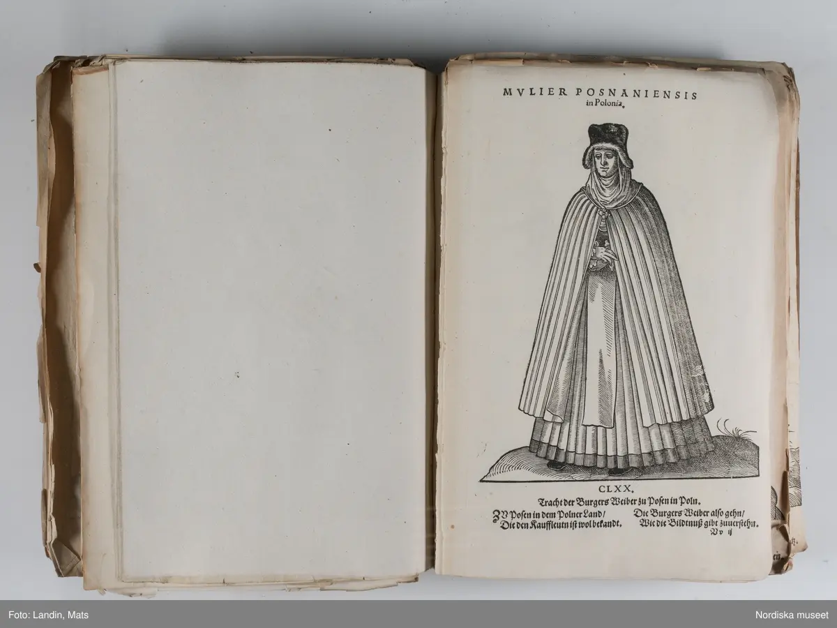 Bilder av och ur boken Trachtenbuch av Hans Weigel, tryckt 1577 i Nürnberg. Original i Nordiska museets bibliotek.

Habitvs Præcipvorvm Popvlorvm, Tam Virorvm Qvam fœminarum Singulari arte depicti.
Dräkt, dräktskick bilder från Europa, Afrika, Orienten och nya Amerika.