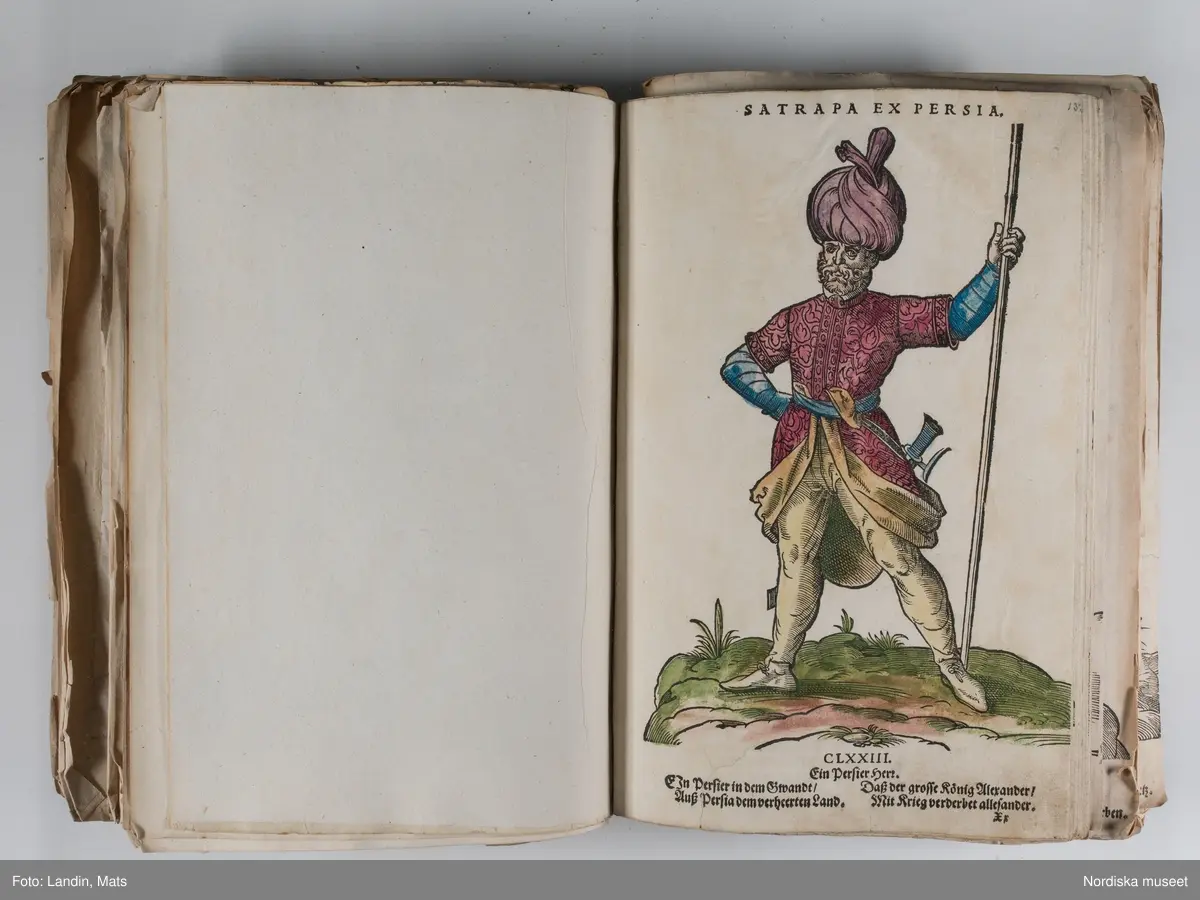 Bilder av och ur boken Trachtenbuch av Hans Weigel, tryckt 1577 i Nürnberg. Original i Nordiska museets bibliotek.

Habitvs Præcipvorvm Popvlorvm, Tam Virorvm Qvam fœminarum Singulari arte depicti.
Dräkt, dräktskick bilder från Europa, Afrika, Orienten och nya Amerika.