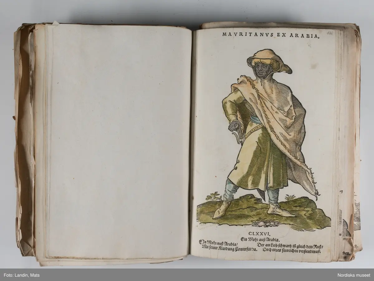 Bilder av och ur boken Trachtenbuch av Hans Weigel, tryckt 1577 i Nürnberg. Original i Nordiska museets bibliotek.

Habitvs Præcipvorvm Popvlorvm, Tam Virorvm Qvam fœminarum Singulari arte depicti.
Dräkt, dräktskick bilder från Europa, Afrika, Orienten och nya Amerika.