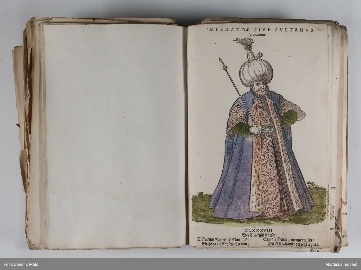 Bilder av och ur boken Trachtenbuch av Hans Weigel, tryckt 1577 i Nürnberg. Original i Nordiska museets bibliotek.

Habitvs Præcipvorvm Popvlorvm, Tam Virorvm Qvam fœminarum Singulari arte depicti.
Dräkt, dräktskick bilder från Europa, Afrika, Orienten och nya Amerika.