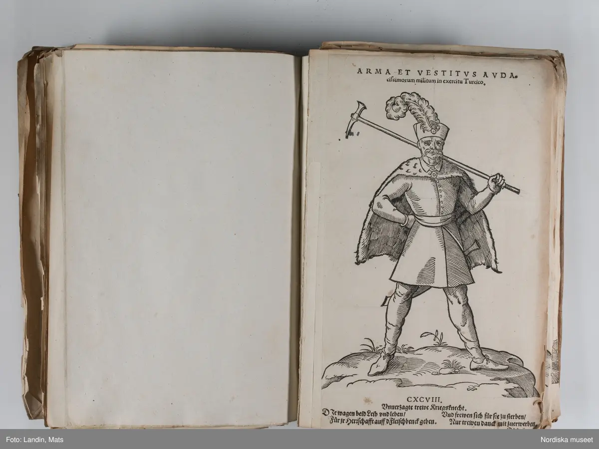 Bilder av och ur boken Trachtenbuch av Hans Weigel, tryckt 1577 i Nürnberg. Original i Nordiska museets bibliotek.

Habitvs Præcipvorvm Popvlorvm, Tam Virorvm Qvam fœminarum Singulari arte depicti.
Dräkt, dräktskick bilder från Europa, Afrika, Orienten och nya Amerika.