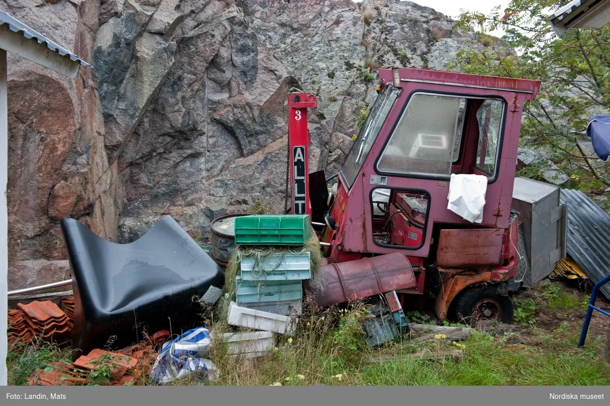 Händelöp. Västervik. Nya fiskehamnen på utsidan av ön.
Fiskebåtar, Kustfiske