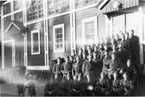 Artilleriets Skjutskola, Skillingaryd, 1903. Underofficerare. På pall.