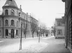 Bangårdsgatan - Dragarbrunnsgatan, Kungsängen, Uppsala 1901 - 1902