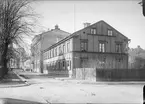 Trädgårdsgatan från Slottsgränd, Fjärdingen, Uppsala 1901 - 1902