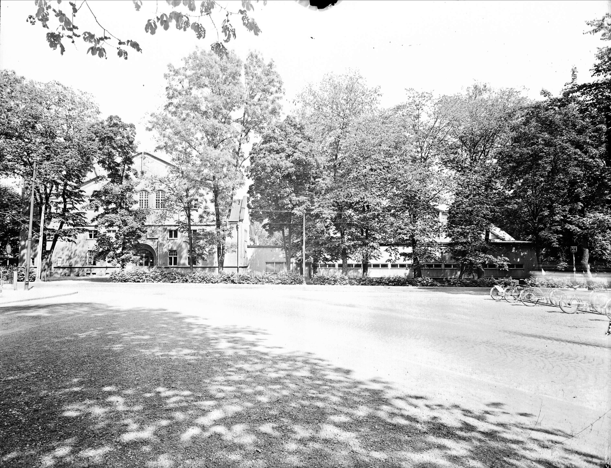 Gymnastikinstitutionen, Svettis och Tennishallen, Sjukhusvägen, Uppsala 1947