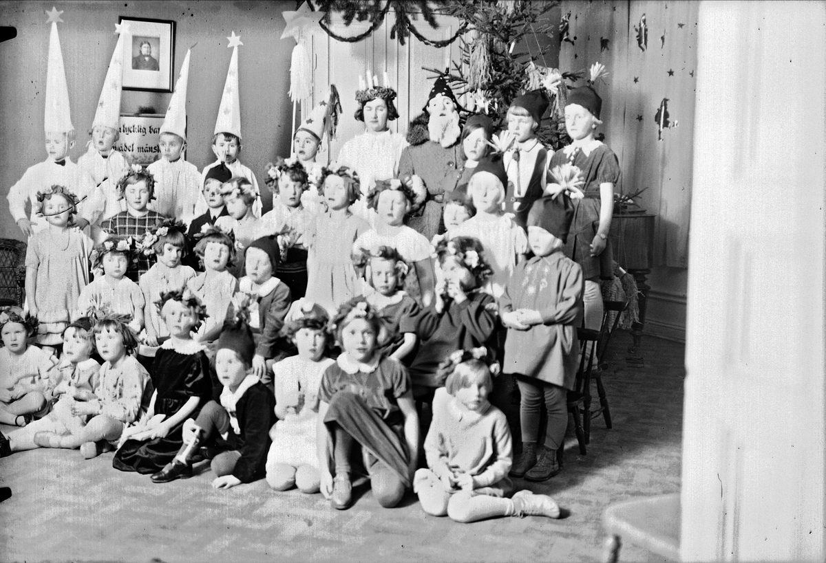 Luciafirande - Kindergarten, Uppsala 1933