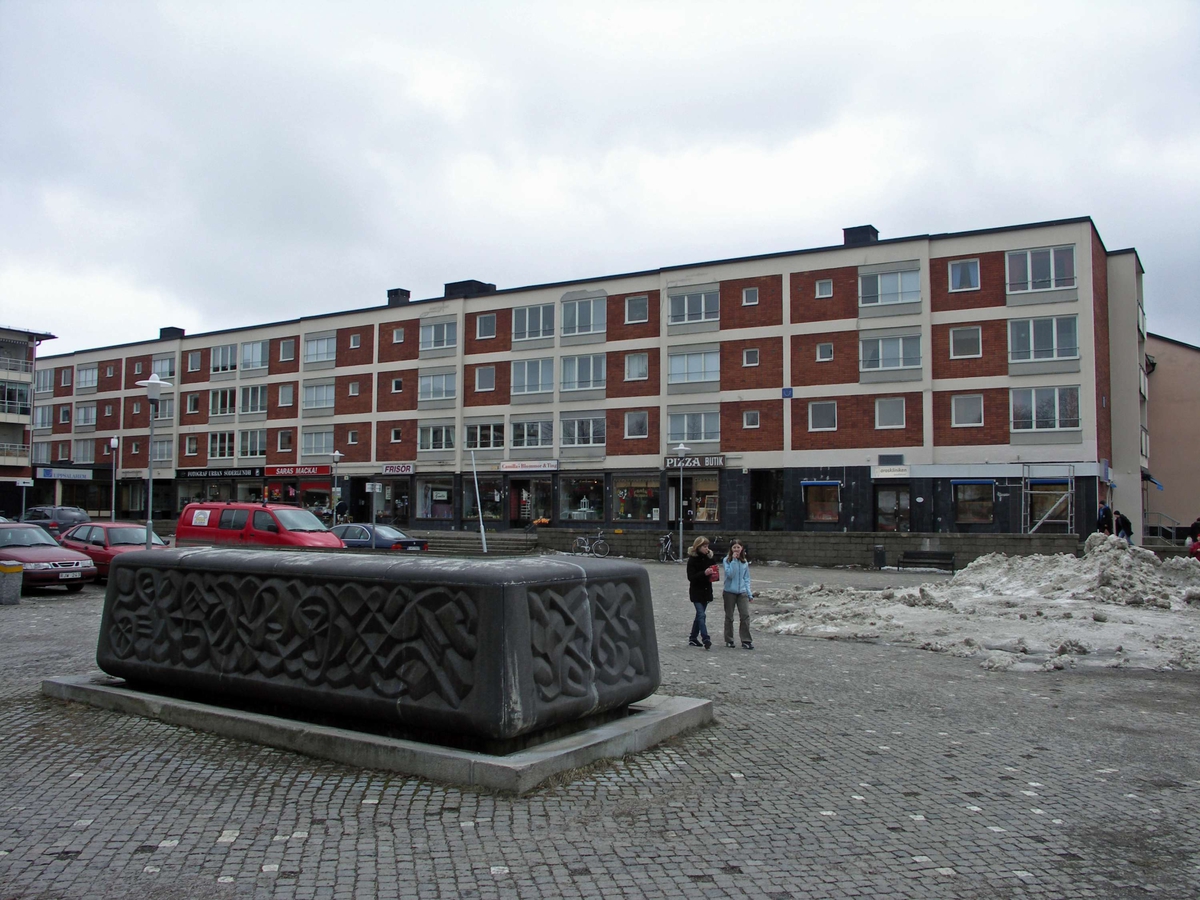 1950-talshus vid Brantingstorget i Sala backe, Uppsala