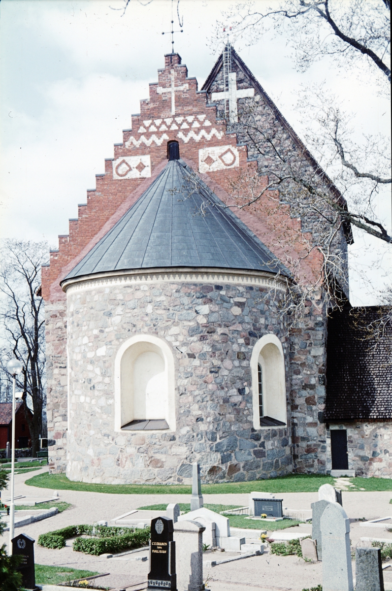 Gamla Uppsala kyrka - Arkeologi Gamla Uppsala 1973