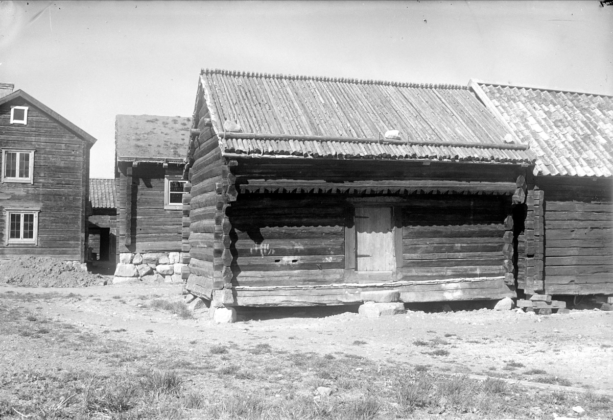 Hökhuvudboden på friluftsmuseet Disagården, Gamla Uppsala maj 1931