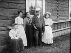 Familjen Liliestråle, Berge, Timrå socken, Medelpad 1910