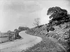 Väg i Kårsta, Vallentuna socken, Uppland 1933