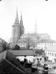 Uppsala domkyrka under den Zettervallska renoveringen 1889