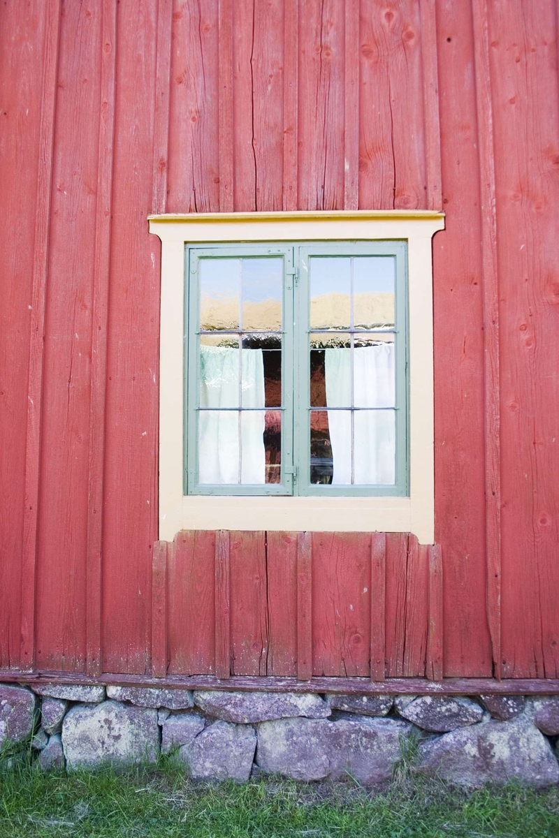 Mangårdsbyggnad i Gränbygården, på friluftsmuseet Disagården, Gamla Uppsala, Uppsala.