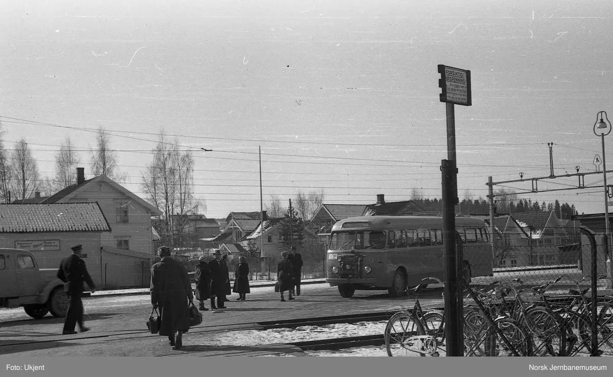 Sørumsand stasjon : overgang til buss