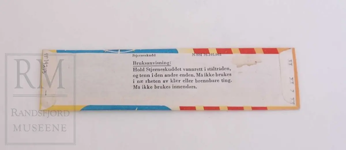 Stjerneskudd som brenner