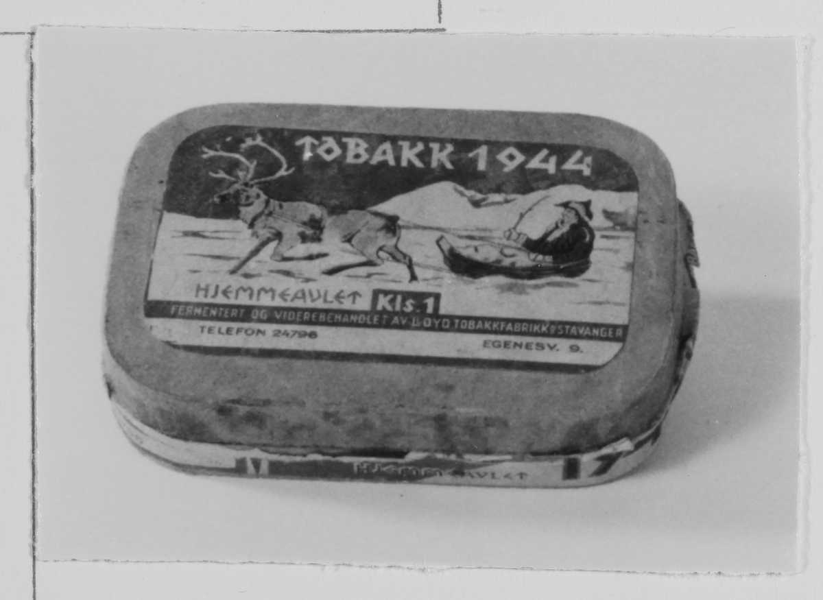 Tobakkseske m/ tobakk